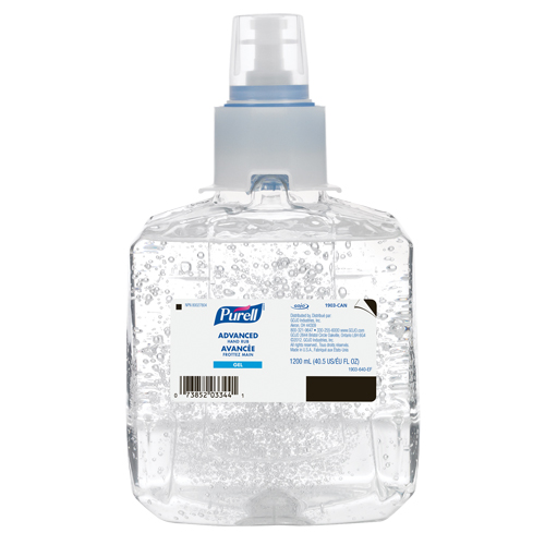 D&eacute;sinfectant pour les mains avanc&eacute; LTX-12, 1200 ml, Cartouche de recharge, 70 % alcool Groupe Belzile Dickner