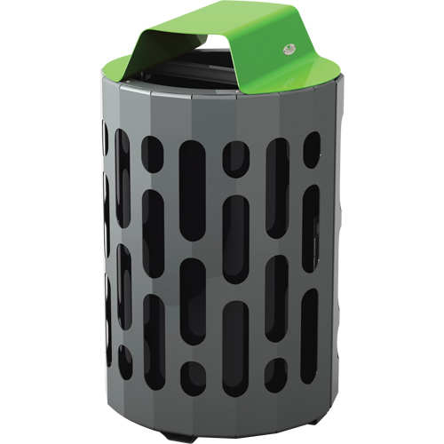 R&eacute;cipients &agrave; d&eacute;chets 2020 Stingray, M&eacute;tal, 42 gal. US Groupe Belzile Dickner