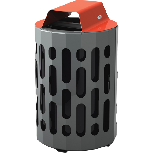R&eacute;cipients &agrave; d&eacute;chets 2020 Stingray, M&eacute;tal, 42 gal. US Groupe Belzile Dickner