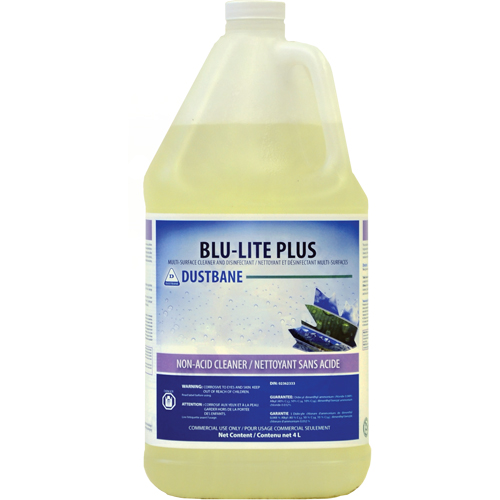 Blu-Lite Plus Multi-Surface Cleaner and Disinfectant, 4 L, Jug Groupe Belzile Dickner