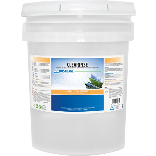 Clearinse Foam Cleaner and Degreaser, 20 L, Pail Groupe Belzile Dickner