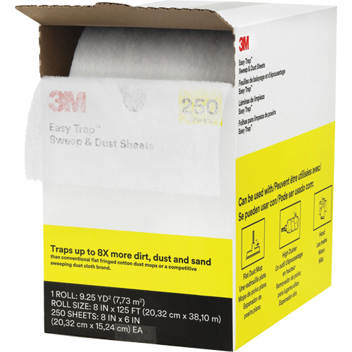 &eacute;poussi&eacute;reur Easy Trap, Microfibre, Blanc Groupe Belzile Dickner