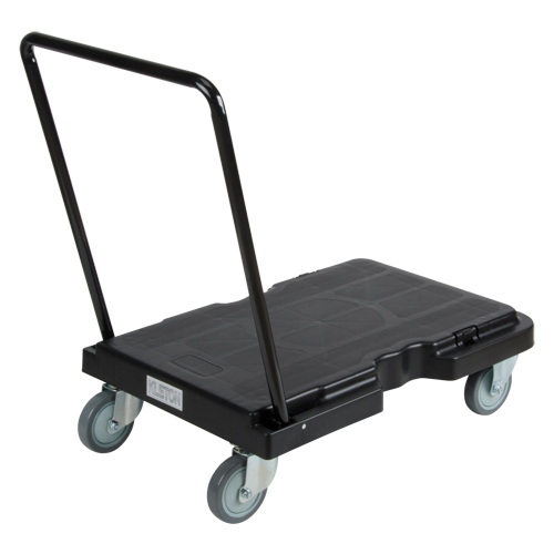 Trolley, 31-3/4" L x 20-1/2" W, 500 lbs. Cap., Rubber Wheels Groupe Belzile Dickner