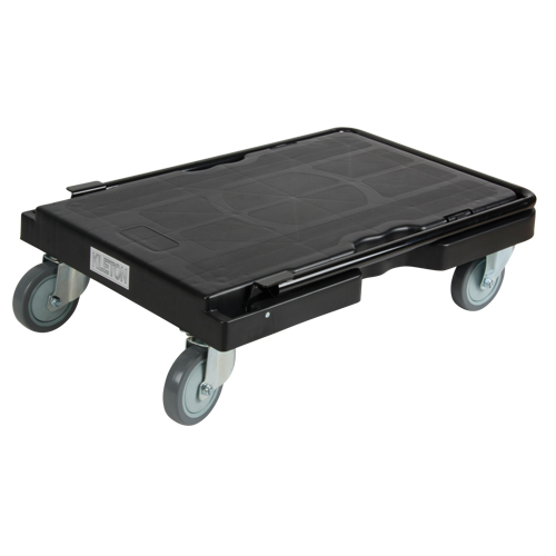 Trolley, 31-3/4" L x 20-1/2" W, 500 lbs. Cap., Rubber Wheels Groupe Belzile Dickner
