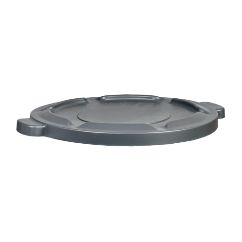 Couvercle pour contenant &agrave; d&eacute;chets de 32 gallons, Couvercle plat, Plastique/Poly&eacute;thyl&egrave;ne, Convient aux contenants 22" dia. Groupe Belzile Dickner