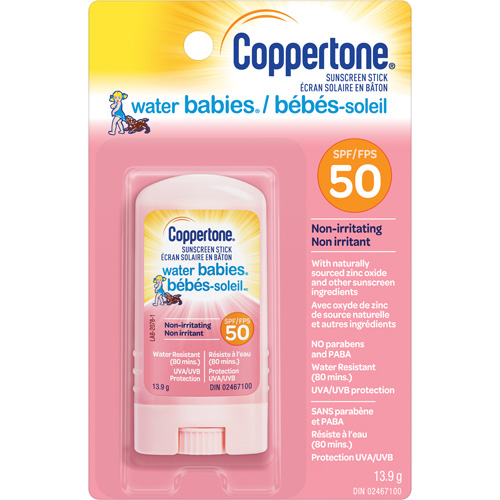 Water Babies&reg; Sunscreen, SPF 50, Stick Groupe Belzile Dickner
