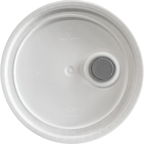 Pail with Lid, Plastic, 5.25 gal. Groupe Belzile Dickner
