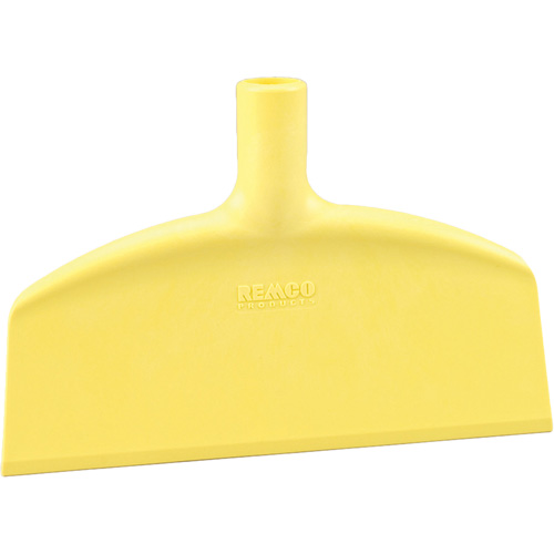 Nylon Floor Scraper, Yellow, 10.25" W x 7" L Groupe Belzile Dickner