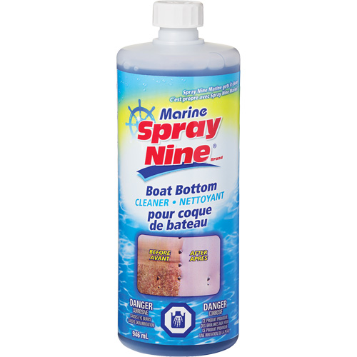 Spray Nine&reg; Boat Bottom Cleaner, 946 ml, Bottle Groupe Belzile Dickner