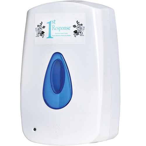 1st Response&reg; Sanitary Hand Foam Touch-Free Dispenser Groupe Belzile Dickner