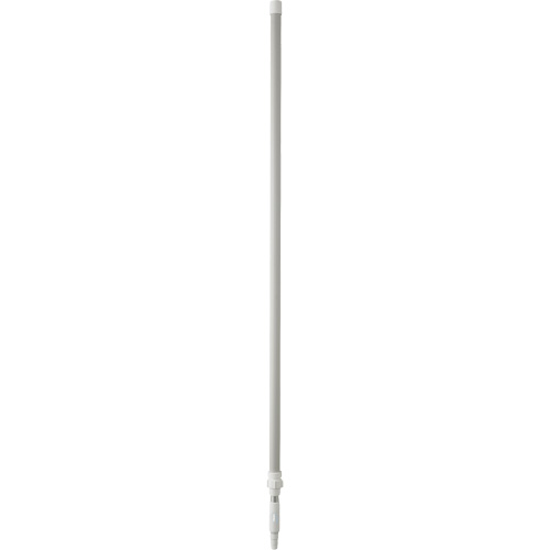Handle, Broom/Scraper/Squeegee, White, Telescopic, 62" - 113" L Groupe Belzile Dickner