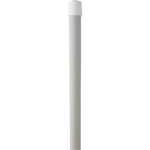 Handle, Broom/Scraper/Squeegee, White, Telescopic, 62" - 113" L Groupe Belzile Dickner