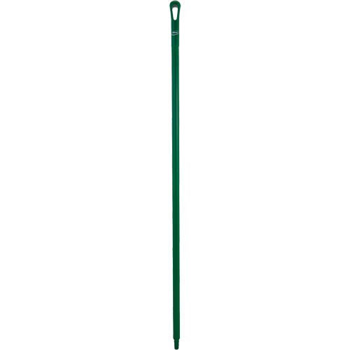 Ultra Hygiene Handle, Broom/Scraper/Squeegee, Green, Ergonomic, 59" L Groupe Belzile Dickner