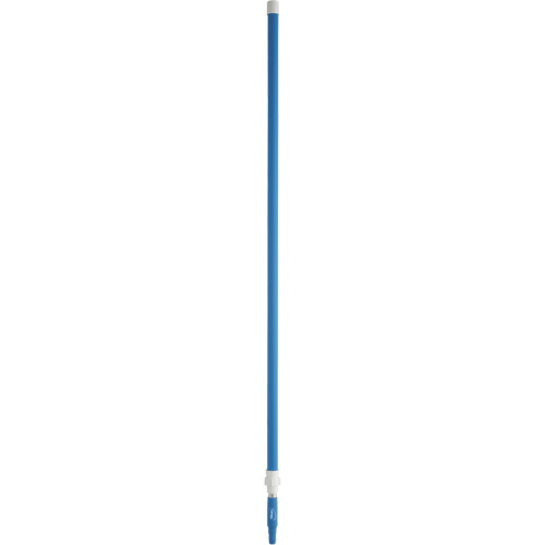 Deck Scrub Handle, Brush/Pad Holder, Blue, Telescopic, 62"-113" L Groupe Belzile Dickner