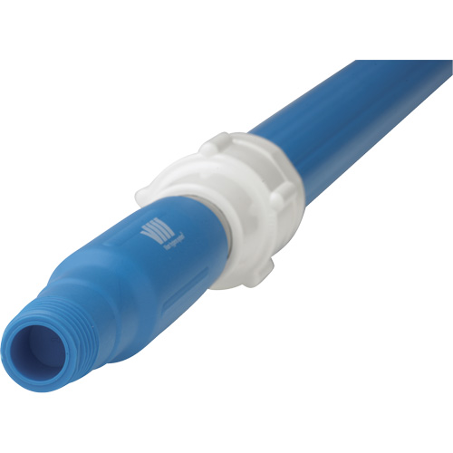 Deck Scrub Handle, Brush/Pad Holder, Blue, Telescopic, 62"-113" L Groupe Belzile Dickner