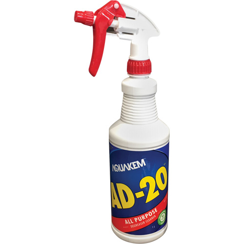 Nettoyant & d&eacute;graissant AD-20, Bouteille &agrave; g&acirc;chette Groupe Belzile Dickner