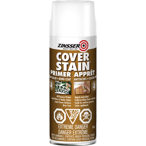 Cover Stain&reg; Oil-Base Primer Sealer, Aerosol Can, White Groupe Belzile Dickner