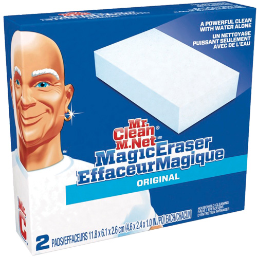 Magic Eraser Scrubbing Sponges, Scrubbing, 2-3/10" W x 4-3/5" L Groupe Belzile Dickner