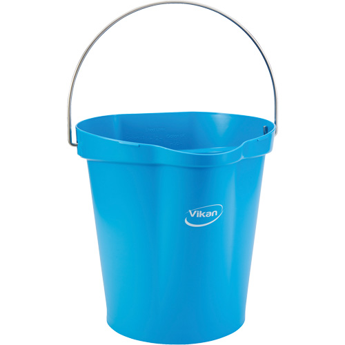Seau pour l'hygi&egrave;ne des aliments, Bleu, 3 gal. US Groupe Belzile Dickner