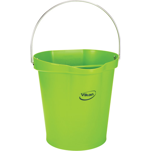 Seau pour l'hygi&egrave;ne des aliments, Lime, 3 gal. US Groupe Belzile Dickner