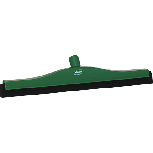 Fixed Head Food Hygiene Floor Squeegee, 20", Green Groupe Belzile Dickner