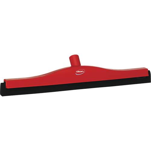Fixed Head Food Hygiene Floor Squeegee, 20", Red Groupe Belzile Dickner
