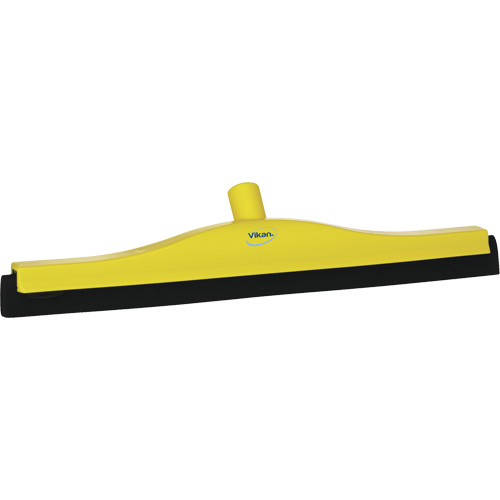 Fixed Head Food Hygiene Floor Squeegee, 20", Yellow Groupe Belzile Dickner