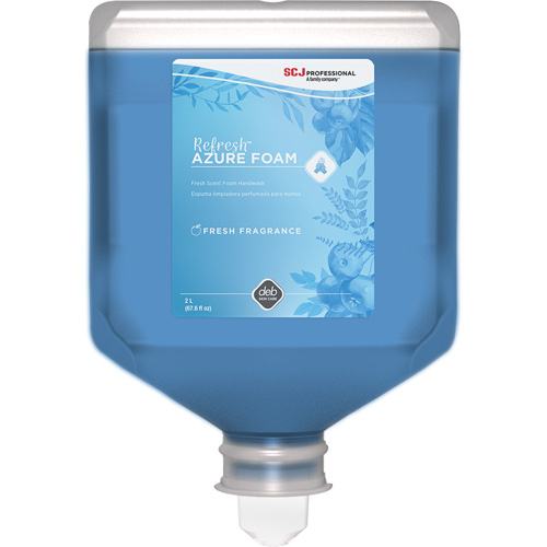 Refresh Azure Hand Soap, Foam, 2 L, Scented Groupe Belzile Dickner
