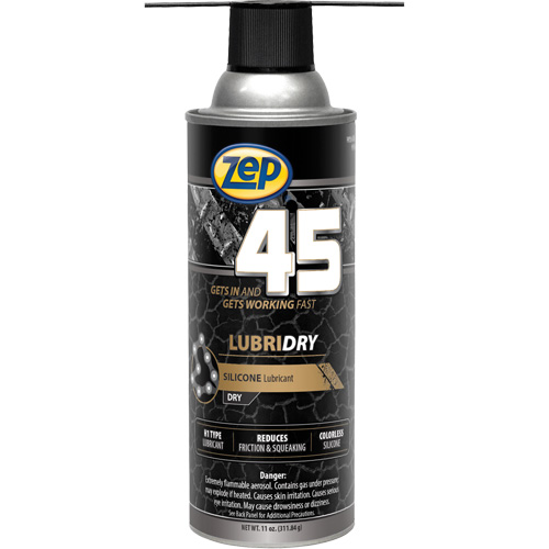 45 Lubridry Silicone-Based Dry Lubricant, Aerosol Can Groupe Belzile Dickner