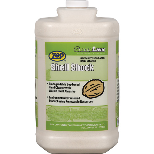 Shell Shock Heavy-Duty Hand Cleaner, Cream, 3.78 L, Jug, Scented Groupe Belzile Dickner