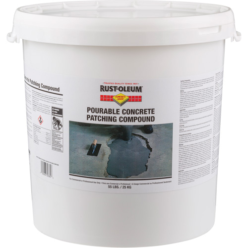 Concrete Saver&reg; Pourable Concrete Patching Compound, Kit, Grey Groupe Belzile Dickner