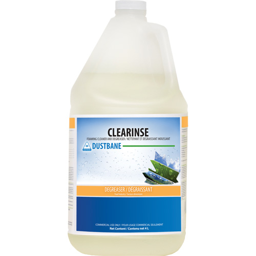 Clearinse Foaming Cleaner & Degreaser, 4 L, Jug Groupe Belzile Dickner