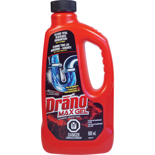 Produit d&eacute;bouchant pour drain Max Gel de Drano Groupe Belzile Dickner