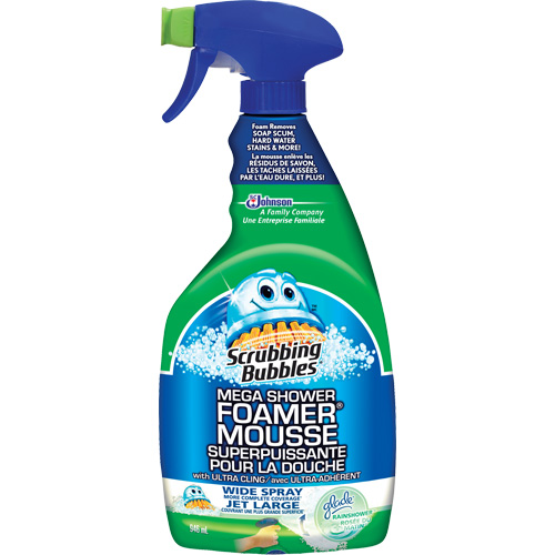 Nettoyant pour salle de bain Scrubbing Bubbles Mega Shower Foamer, 946 ml, Bouteille &agrave; g&acirc;chette Groupe Belzile Dickner
