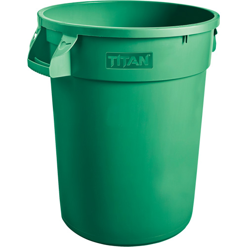 Waste Container, Polyethylene, 32 US gal. Groupe Belzile Dickner