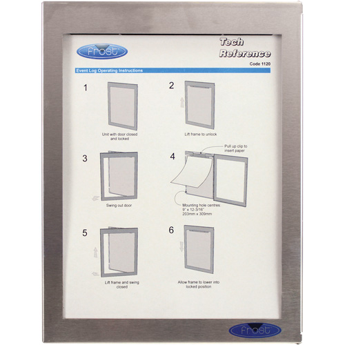 Event Log Holder Groupe Belzile Dickner