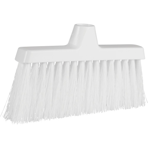 ColorCore Angle Head Broom, Medium Bristles, 10", Polypropylene, White Groupe Belzile Dickner