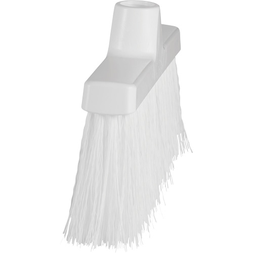 ColorCore Angle Head Broom, Medium Bristles, 10", Polypropylene, White Groupe Belzile Dickner