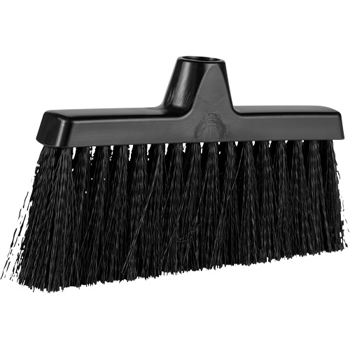 ColorCore Angle Head Broom, Medium Bristles, 10", Polypropylene, Black Groupe Belzile Dickner