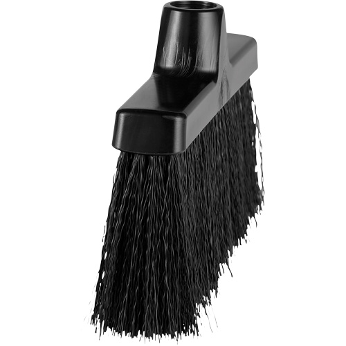 ColorCore Angle Head Broom, Medium Bristles, 10", Polypropylene, Black Groupe Belzile Dickner