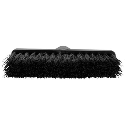 ColorCore Angle Head Broom, Medium Bristles, 10", Polypropylene, Black Groupe Belzile Dickner