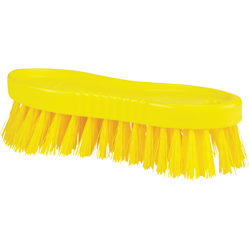 Brosse &agrave; main ColorCore, Soies Ferme, Longueur de 6", Jaune Groupe Belzile Dickner
