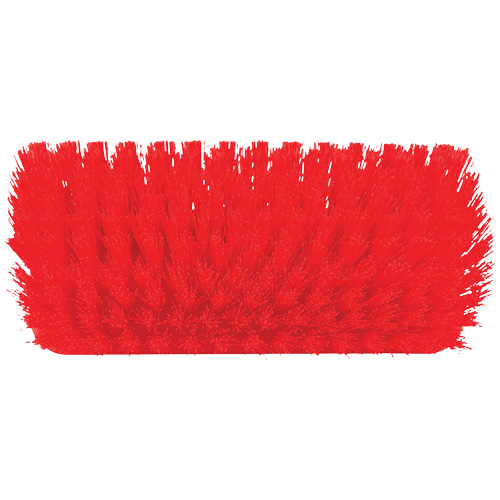 Brosse &agrave; angle double ColorCore pour surfaces hautes et basses, Soies Ferme, Longueur de 10", Rouge Groupe Belzile Dickner