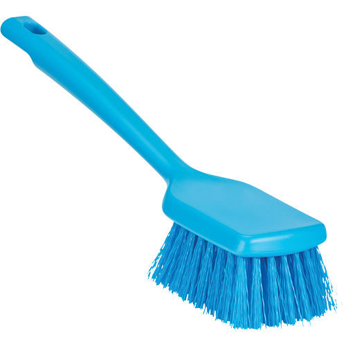 Brosse &agrave; manche court ColorCore, Soies Ferme, Longueur de 12", Bleu Groupe Belzile Dickner
