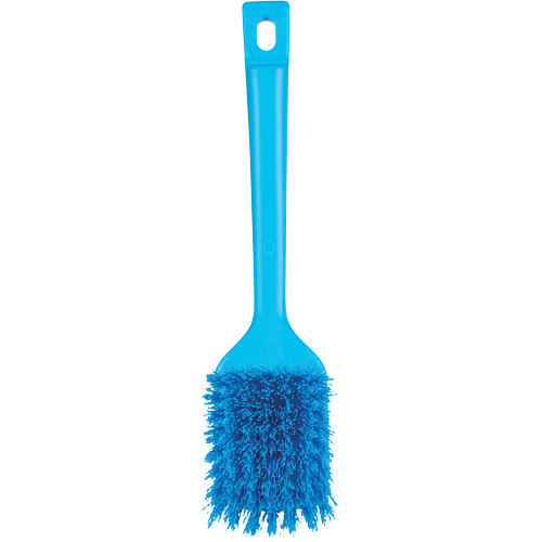 Brosse &agrave; manche court ColorCore, Soies Ferme, Longueur de 12", Bleu Groupe Belzile Dickner