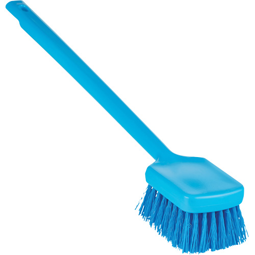 Brosse &agrave; manche long ColorCore, Soies Ferme, Longueur de 20", Bleu Groupe Belzile Dickner