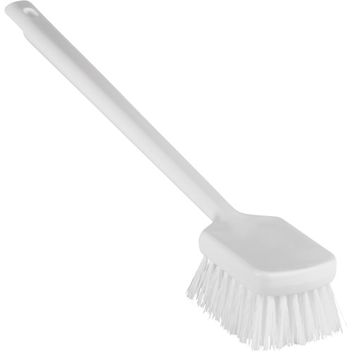 ColorCore Long Handle Brush, Stiff Bristles, 20" Long, White Groupe Belzile Dickner
