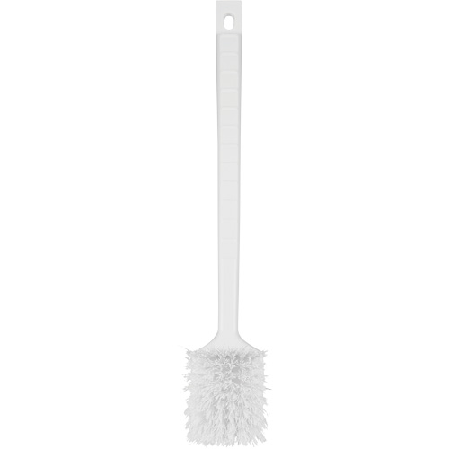ColorCore Long Handle Brush, Stiff Bristles, 20" Long, White Groupe Belzile Dickner