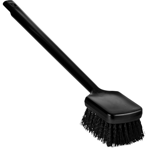 Brosse &agrave; manche long ColorCore, Soies Ferme, Longueur de 20", Noir Groupe Belzile Dickner