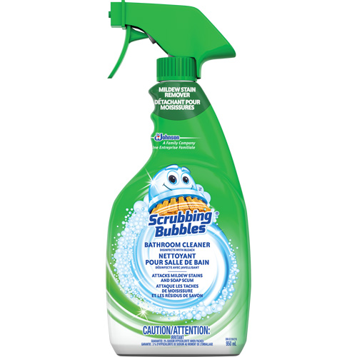 Nettoyant et d&eacute;tachant de moisissure pour salle de bain Scrubbing Bubbles, 950 ml, Bouteille &agrave; g&acirc;chette Groupe Belzile Dickner
